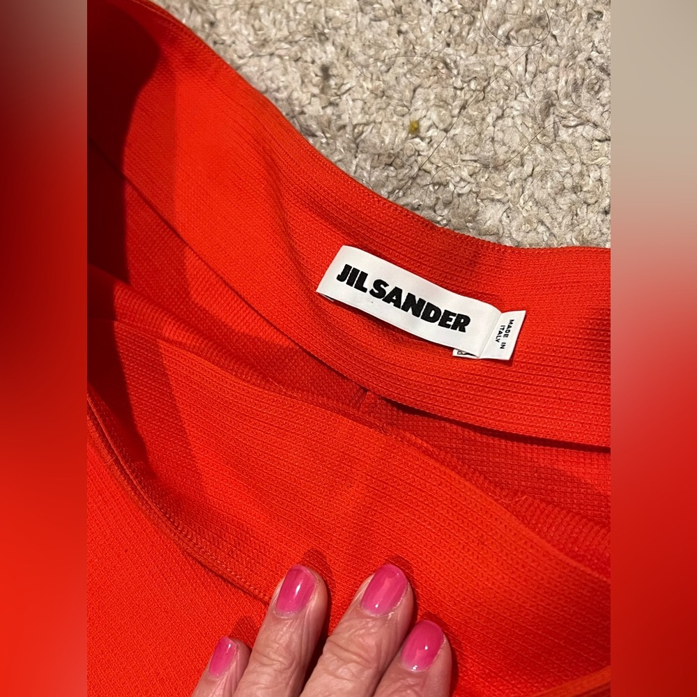 Jil Sander Tulip skirt—size 44 (US 14)